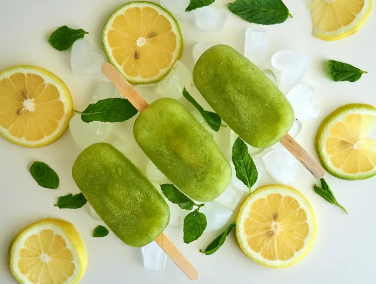 Crisp Cucumber Mint Popsicles