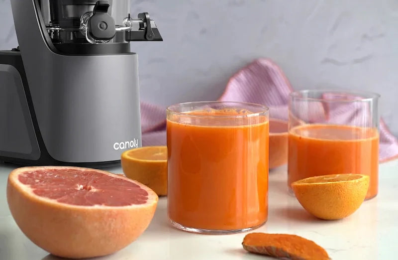 Clear Skin Juice Recipe: Glow from Within with Grapefruit, Orange, Carrot & Turmeric