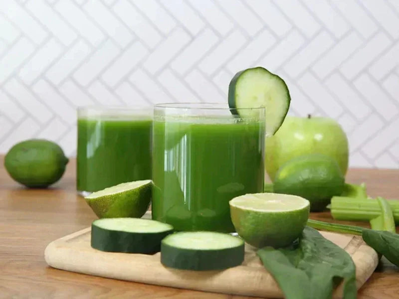 Hydrating Green Juice: Green Apple, Cucumber & Spinach