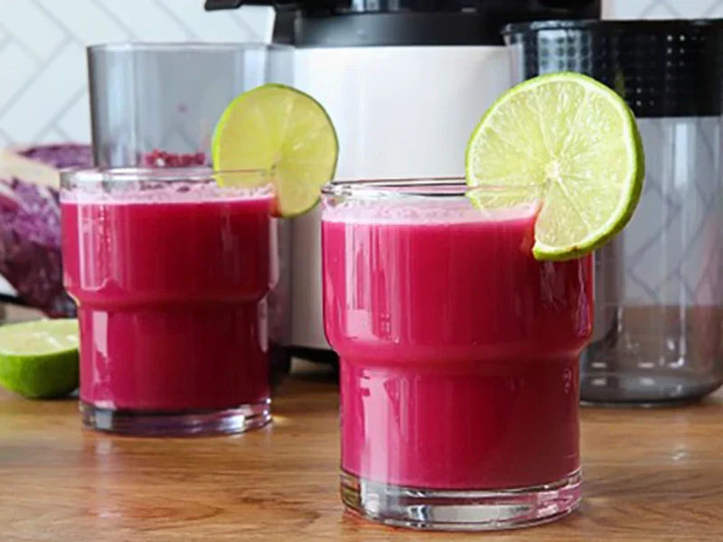 purple cabbage juice recipe cover image