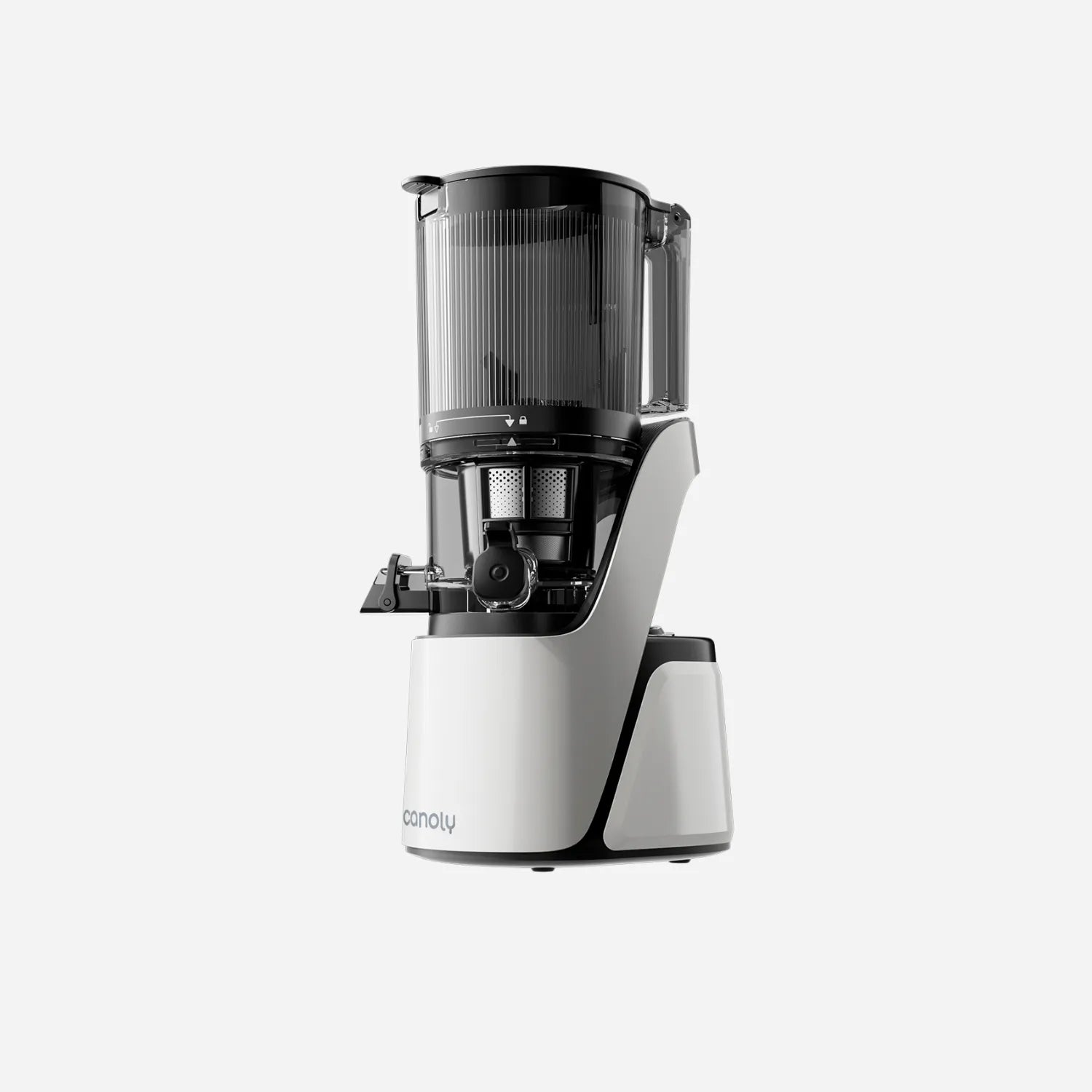 Canoly C16 cold press juicer-grey for sale, 3 in 1 masticating juicer for juice, sorbet and plant milk, white