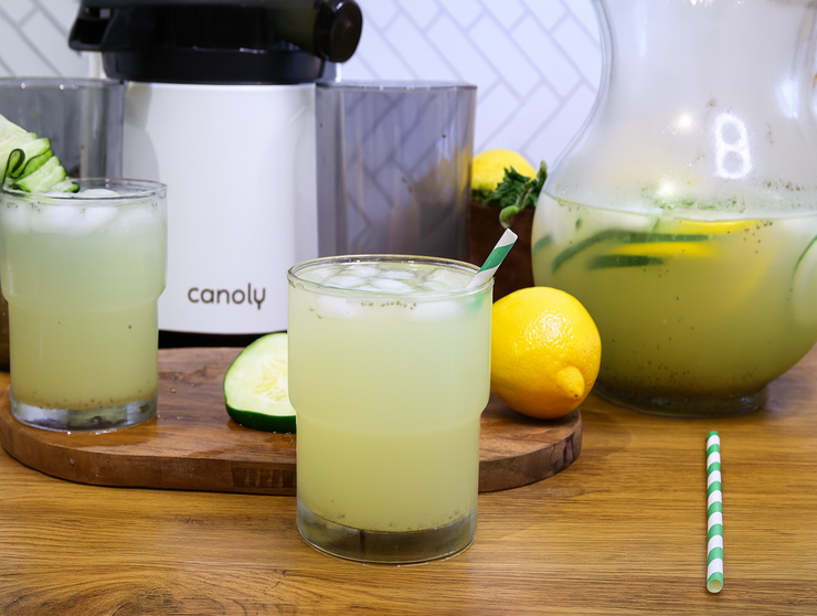 Refreshing Cucumber Lemonade for Gut Health