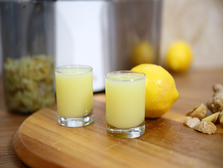 Budget-Friendly Lemon-Ginger Wellness Shot