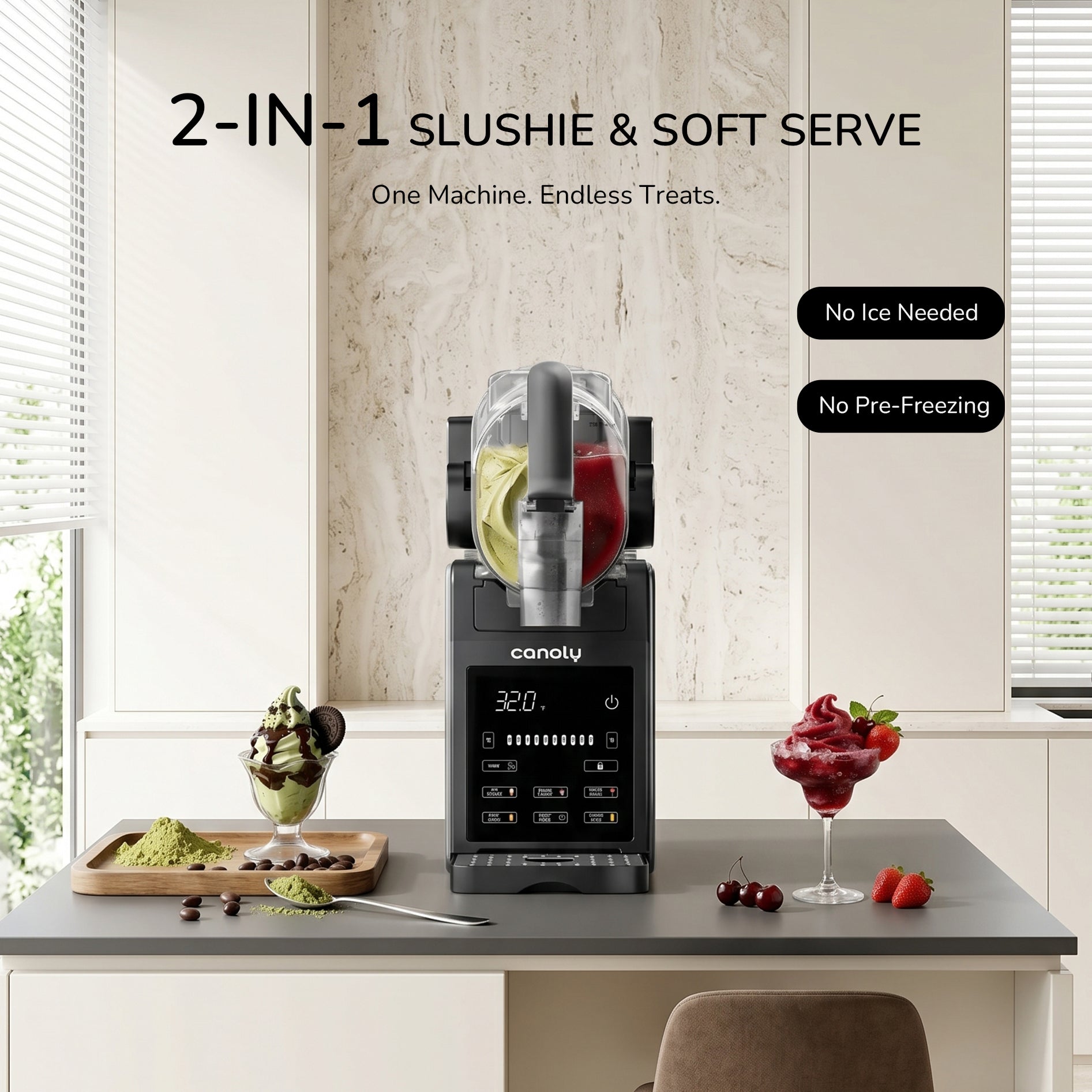 2-in-1 Slushie Machine