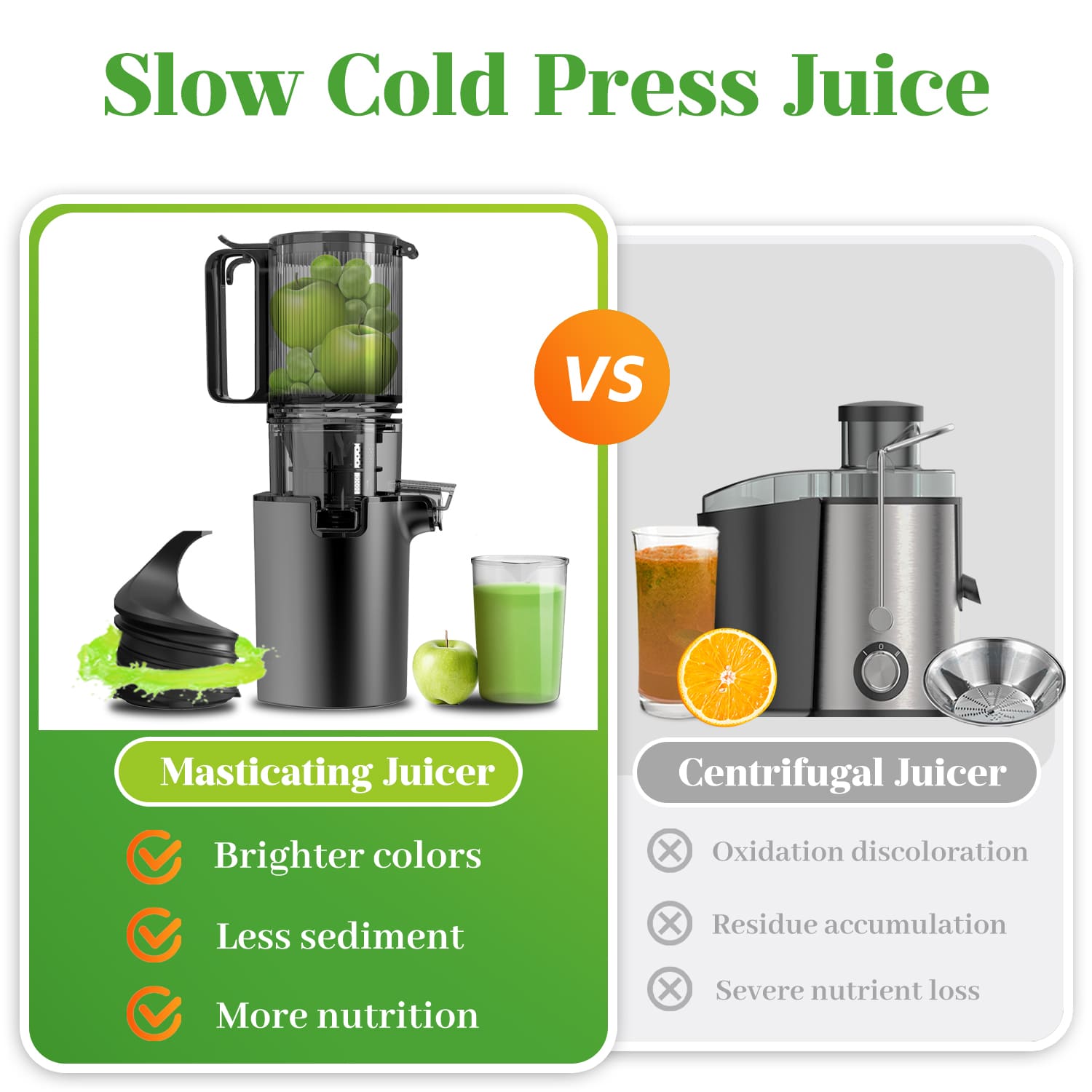 Cold press vs centrifugal juicer hotsell