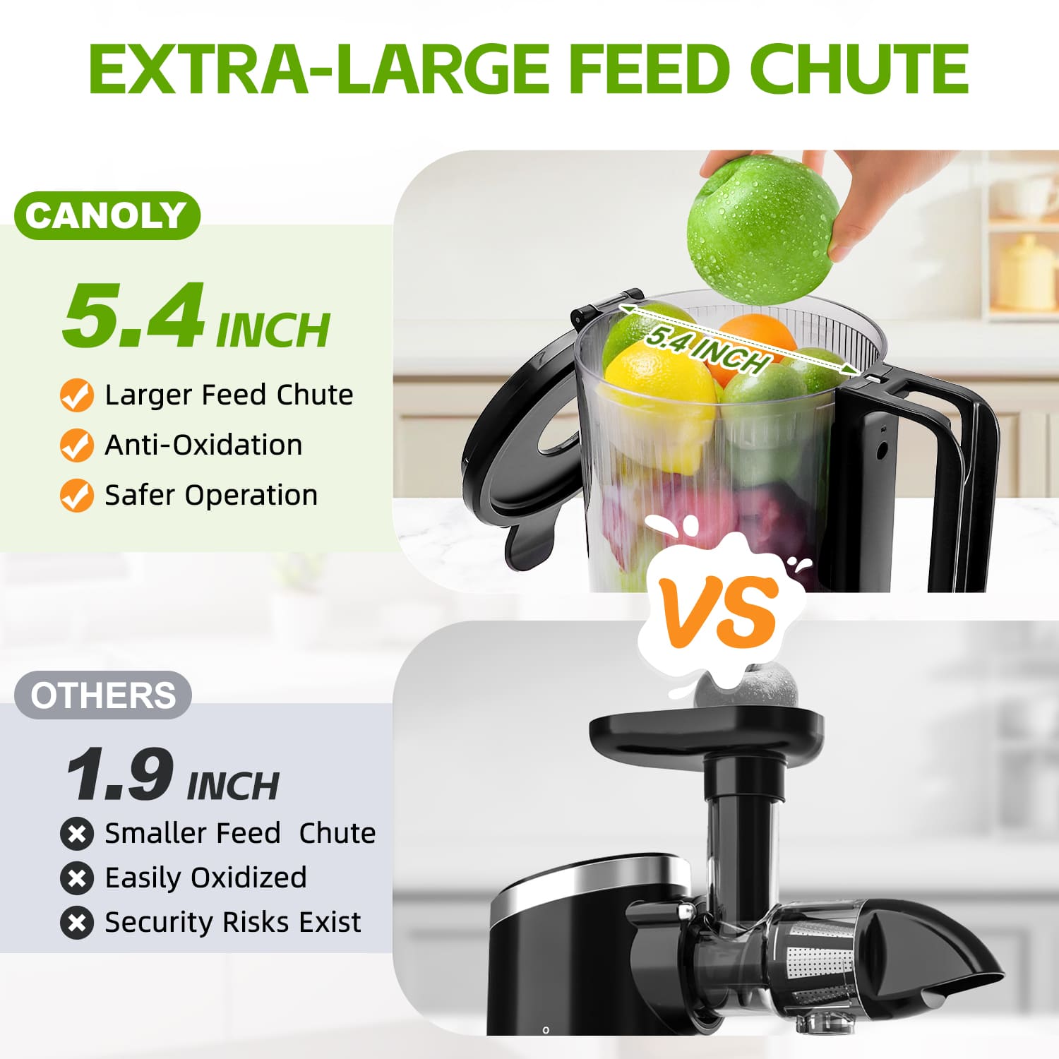 JE - 75 Cold Press Juicer Machines - Canoly - Juicer